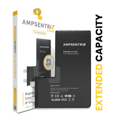 Replacement Battery Compatible For IPhone 14 Pro (Spot Welding Required) (AmpSentrix Core Extended)