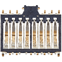Sim Card Reader Memory Card Core For Motorola Moto G Play (XT2271/ 2023) (Genuine OEM)