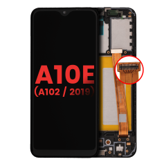 LCD Assembly With Frame For Samsung Galaxy A10E (A102 / 2019) (Aftermarket Plus) (All Colors)