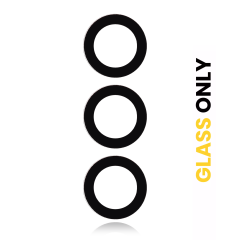 Back Camera Lens (Glass Only) With Adhesive For Samsung Galaxy S24 5G (3 Piece Set) (All Colors)