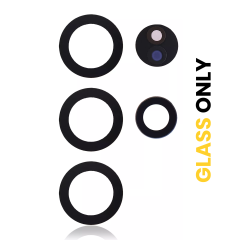 Back Camera Lens (Glass Only) With Adhesive Compatible For Samsung Galaxy S22 Ultra 5G (10 Pack)