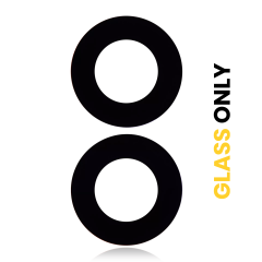 Back Camera Lens (Glass Only) With Adhesive Compatible For Samsung Galaxy A03 (A035 / 2021) (2 Piece Set) (10 Pack)