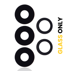 Back Camera Lens (Glass Only) With Adhesive For Samsung Galaxy A13 (A135 / 2022) (5 Piece Set)
