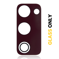 Back Camera Lens (Glass Only) With Adhesive For Samsung Galaxy S20 FE 4G / 5G (Cloud Red) (10 Pack)