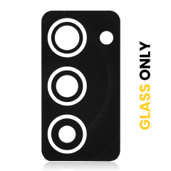 Back Camera Lens (Glass Only) With Adhesive Compatible For Samsung Galaxy Z Fold 2 5G (Mystic Black)