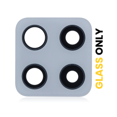 Back Camera Lens (Glass Only) With Adhesive Compatible For Samsung Galaxy A42 5G (A426 / 2020) (Prism Dot Gray) (10 Pack)