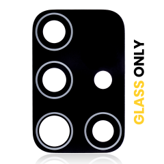 Back Camera Lens (Glass Only) With Adhesive Compatible For Samsung Galaxy A51 5G (A516 / 2020) (10 Pack)