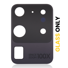Back Camera Lens (Glass Only) With Adhesive Compatible For Samsung Galaxy S20 Ultra 5G (10 Pack)