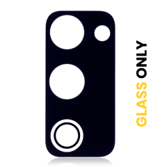 Back Camera Lens (Glass Only) With Adhesive For Samsung Galaxy S20 FE 4G / 5G (Cloud Lavender) (10 Pack)