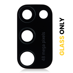 Back Camera Lens (Glass Only) With Adhesive Compatible For Samsung Galaxy A41 (A415 / 2020)