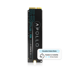APOLLO High Performance SSD S3 Plus PCle 1TB (With DDR)