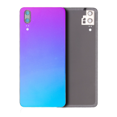 Back cover Glass With Camera Lens Compatible For Huawei P20 (Aurora)
