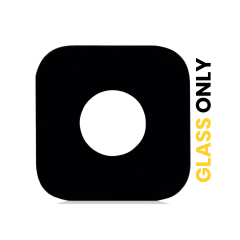 Back Camera Lens (Glass Only) With Adhesive Compatible For Samsung Galaxy S6 / S6 Edge (Black Sapphire) (10 Pack)