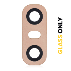 Back Camera Lens (Glass Only) With Adhesive Compatible For LG G6 (Terra Gold)