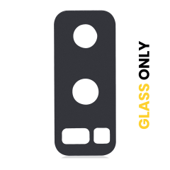 Back Camera Lens (Glass Only) With Adhesive Compatible For Samsung Galaxy Note 8 (Midnight Black)