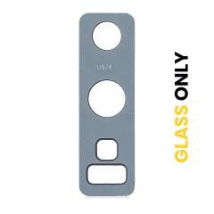 Back Camera Lens (Glass Only) With Adhesive For Samsung Galaxy Note 9 (Cloud Silver)