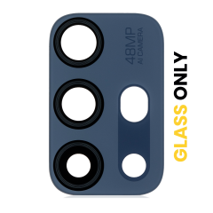 Back Camera Lens (Glass Only) With Adhesive Compatible For Motorola Moto G10 (XT2127-2 / 2021) (Blue)