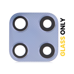 Back Camera Lens (Glass Only) With Adhesive Compatible For Motorola Moto G 5G Plus (XT2075 / 2020) (Mystic Lilac)