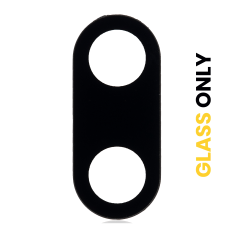 Back Camera Lens (Glass Only) With Adhesive Compatible For BlackBerry KEY2 (BBF100 Series)