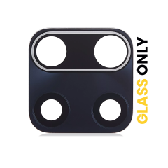 Back Camera Lens (Glass Only) With Adhesive Compatible For Xiaomi Redmi Note 9S