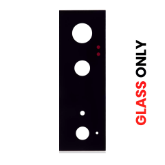 Back Camera Lens (Glass Only) With Adhesive For Google Pixel 6 (Aftermarket Plus) (Stormy Black)