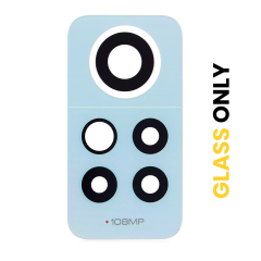 Back Camera Lens (Glass Only) Compatible For Xiaomi Redmi Note 12 Pro 4G (Ice blue)