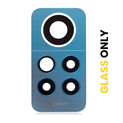 Back Camera Lens (Glass Only) Compatible For Xiaomi Redmi Note 12 Pro 4G (Star Blue)