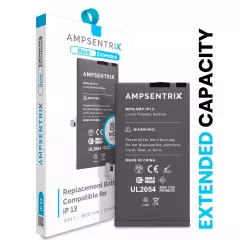 Replacement Battery Compatible For iPhone 13 (AmpSentrix Basic Extended)