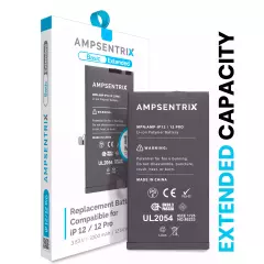 Replacement Battery Compatible For iPhone 12 / 12 Pro (AmpSentrix Basic Extended)