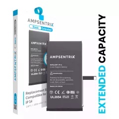 Replacement Battery Compatible For iPhone 14 (AmpSentrix Basic Extended)