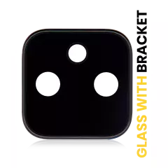 Back Camera Lens With Bracket Compatible For Google Pixel 5A 5G (Mostly Black)