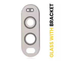 Back Camera Lens With Bracket Compatible For LG V20 (White)