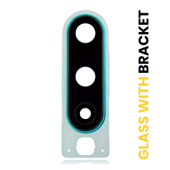 Back Camera Lens With Bracket Compatible For OnePlus 8 (Glacial Green)