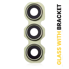 Back Camera Lens With Bracket Compatible For Samsung Galaxy A35 5G (A356 / 2024) (Yellow)