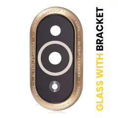 Back Camera Lens With Bracket Compatible For Huawei Nova 10 Pro (Gold)