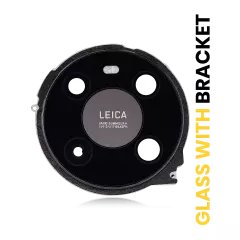 Back Camera Lens With Bracket Compatible For Huawei Mate 40 (Black)