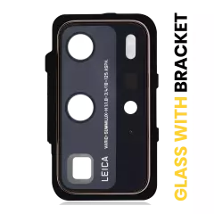 Back Camera Lens With Bracket Compatible For Huawei P40 Pro (Blush Gold)