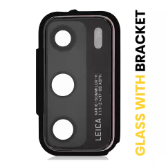 Back Camera Lens With Bracket Compatible For Huawei P40 (Blush Gold)