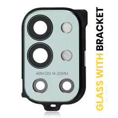Back Camera Lens With Bracket Compatible For OnePlus 9R (Green)