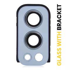 Back Camera Lens With Bracket Compatible For OnePlus Nord 2 5G (Gray Sierra)