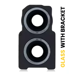 Back Camera Lens With Bracket Compatible For Huawei Honor 10 Lite (White)