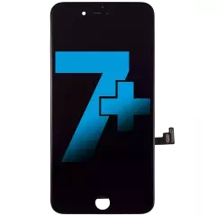 LCD Assembly With Steel Plate For iPhone 7 Plus (Aftermarket) (Black)