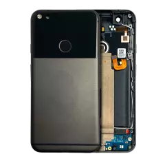 Back Housing Compatible For Google Pixel (Genuine OEM) (Black)