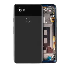 Back Housing Compatible For Google Pixel 2 XL (Genuine OEM) (Black)