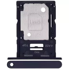 Dual Sim Card Tray Compatible For Samsung Galaxy A15 (A155 / 2023) (Brave Black)