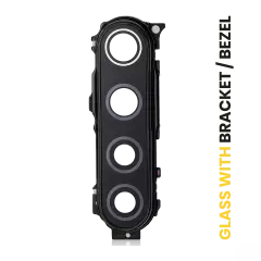 Back Camera Lens With Bracket / Bezel Compatible For Xiaomi Redmi Note 8 (Space Black)