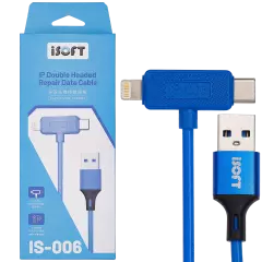 IS-006 Dual Interface Repair Data Cable For iPhone (ISOFT)