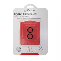 Casper Camera Lens Protector Compatible For iPhone 16 / 16 Plus (Crystal Full Cover)