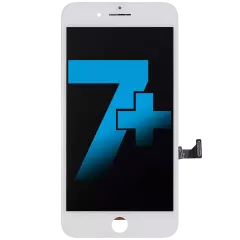 LCD Assembly With Steel Plate For iPhone 7 Plus (Aftermarket: AQ7) (White)