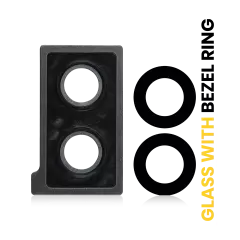 Back Camera Lens With Bezel Ring Compatible For Huawei Mate 10 (Black)